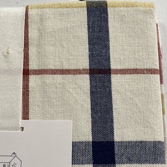 Rachel Ashwell The Farmhouse Tablecloth Multi Plaid Oblong 60x84 Country Cabin - Picture 5 of 8